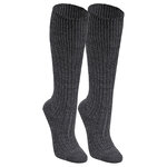 Bundeswehr Kniestrümpfe Merino-Wolle Made in Germany grau - 1