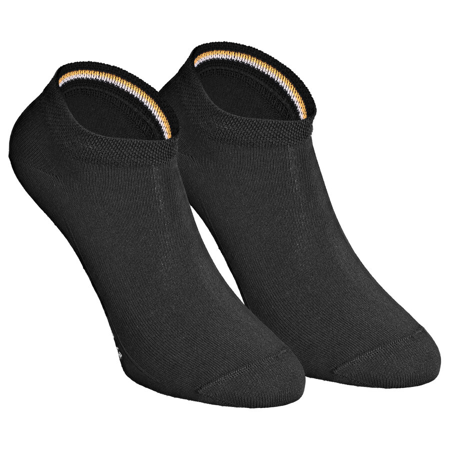 Sneaker Socken ohne Gummidruck camano schwarz