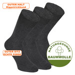 Herrensocken Baumwolle camano anthrazit-melange - 2