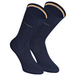 Herrensocken ohne Gummi-Druck CA-SOFT Camano marine dunkel blau - 1