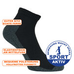 Sport Kurzsocken Camano Pro Tex Function schwarz - 7