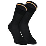 Luxus-Business-Socken merzerisiert camano schwarz - 1