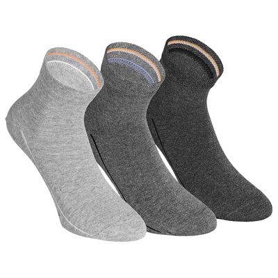 Kurzsocken CA-Soft Camano grau mix