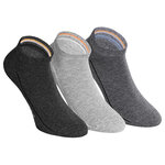Sneakersocken ohne Gummidruck CA-SOFT camano grau mix - 1