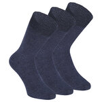 Herrensocken Baumwolle camano jeans-blau - 1