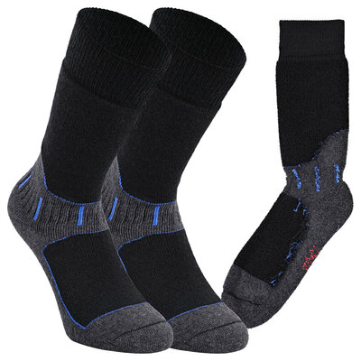 Arbeitssocken Merino-Wolle High End Made in Germany schwarz