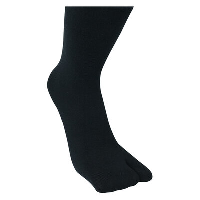 Bambus Flip-Flop-Socken schwarz