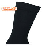Bambus Flip-Flop-Socken schwarz - 4