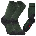 Jagdsocken Merino Wolle Made in Germany oliv grün - 1