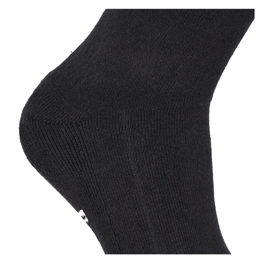 Extra breite weite Komfort-Socken Polster-Sohle schwarz - 7
