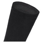 Extra breite weite Gesundheits-Socken Polster-Sohle schwarz - 4