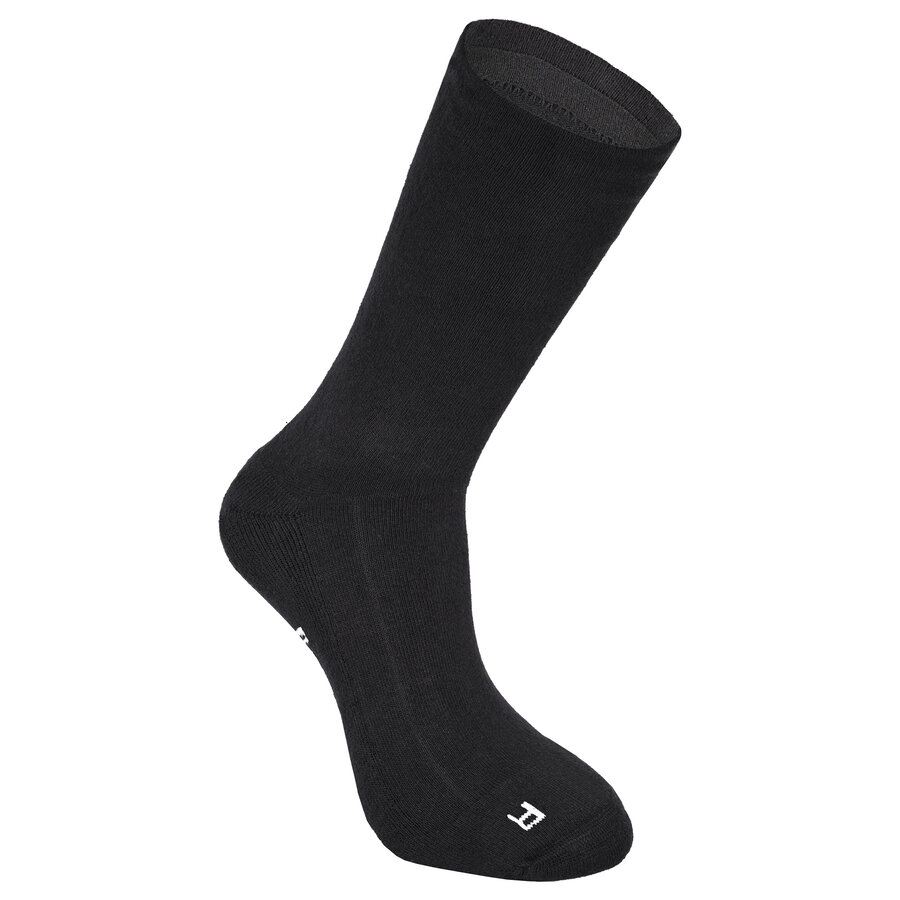 Extra breite weite Komfort-Socken Polster-Sohle schwarz - 8