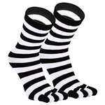 Zehen-Trenn-Socken mit Ringel - 9