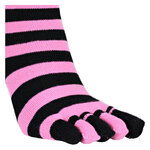 Zehen-Trenn-Socken mit Ringel - 15