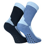 Socken Gumminoppen blau-marine mix - 1