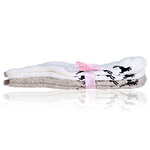 Soft-Kuschelsocken Stickmotiv ABS-Noppen - 21