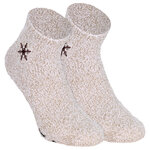 Soft-Kuschelsocken Stickmotiv ABS-Noppen - 13
