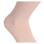 Socken extra breit weit ohne Gummidruck beige - 7