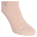 Socken extra breit weit ohne Gummidruck beige - 10