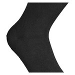 Extra breite weite Socken ohne Gummidruck schwarz - 10