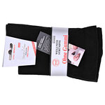 Extra breite weite Socken ohne Gummidruck schwarz - 2