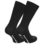 Extra breite weite Socken ohne Gummidruck schwarz - 4