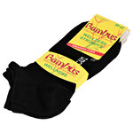 Bambus Sneakersocken schwarz - 3