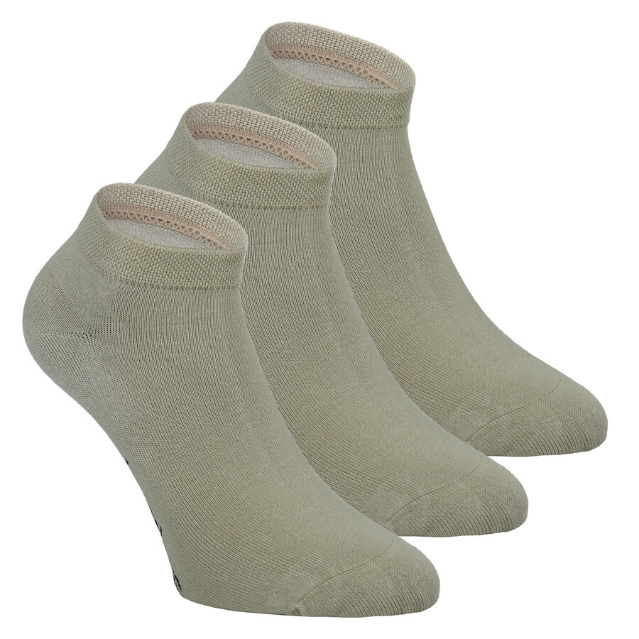 Bambus Sneakersocken beige
