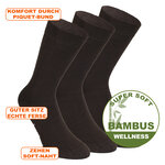 Bambussocken dunkelbraun - 2