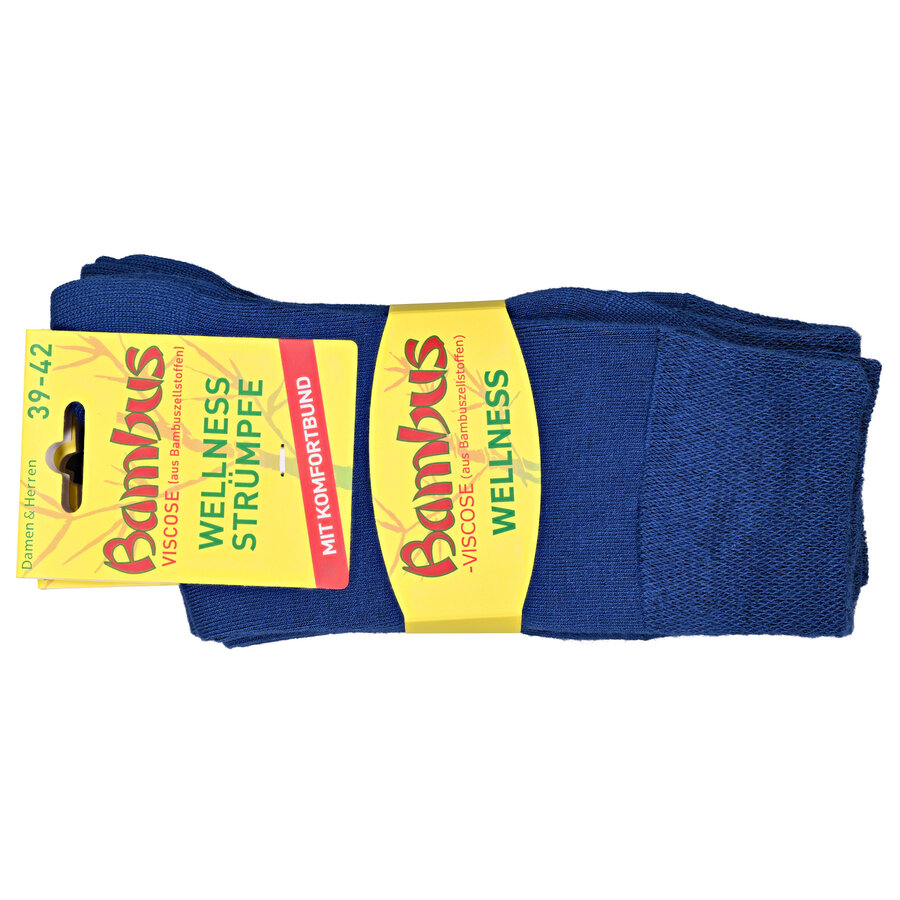 Bambus-Socken blau - 2