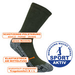 Trekking Funktions-Sportsocken Coolmax oliv - 6
