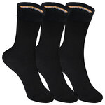 Kindersocken ohne Gummidruck Camano schwarz - 1