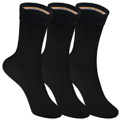Kindersocken ohne Gummidruck Camano schwarz