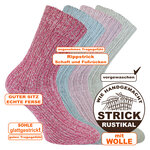 Dicke Norwegersocken mit Wolle - 2