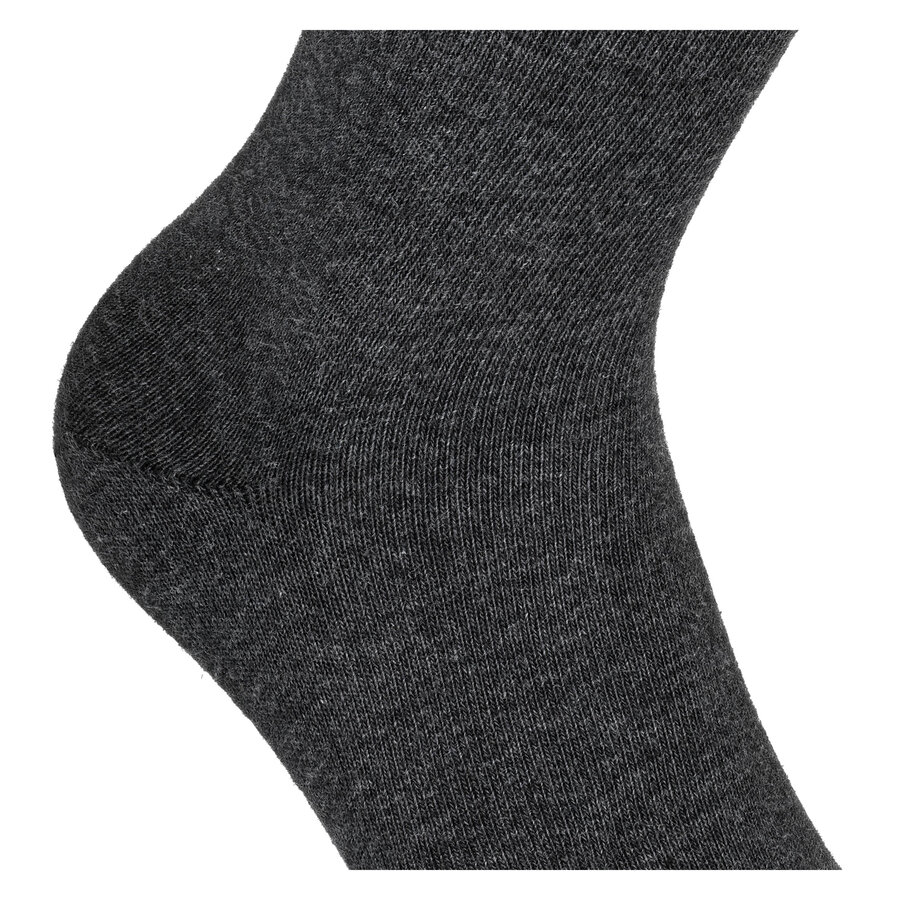 Komfortsocken ohne Gummi-Druck anthrazit-melange - 4