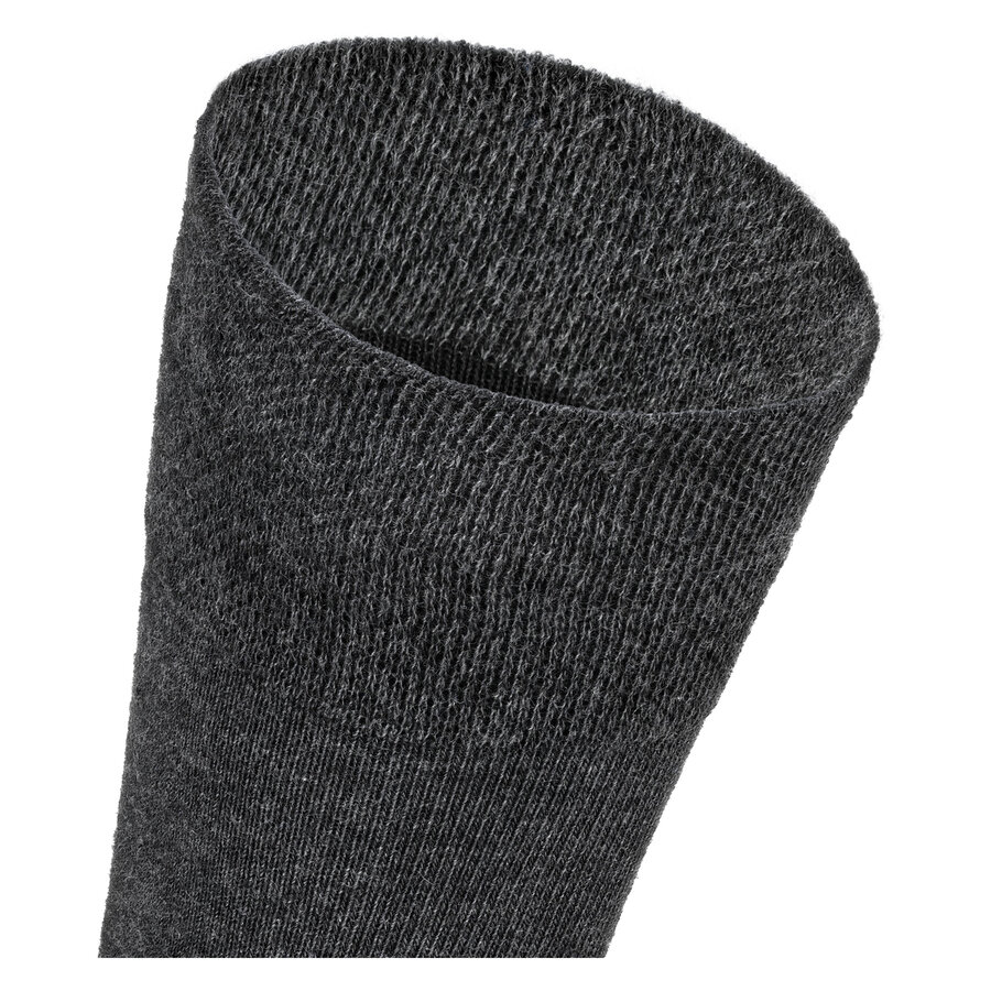 Komfortsocken ohne Gummi-Druck anthrazit-melange - 3