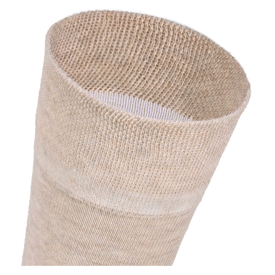 Komfortsocken ohne Gummi-Druck naturmelange - 3