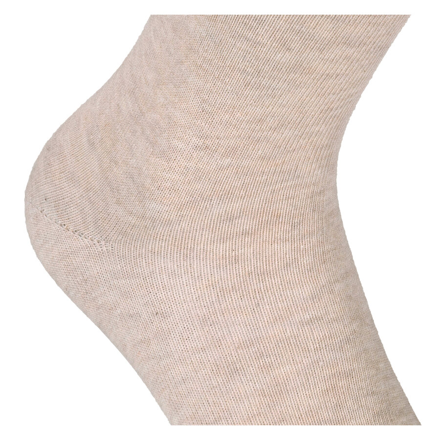 Komfortsocken ohne Gummi-Druck naturmelange - 5