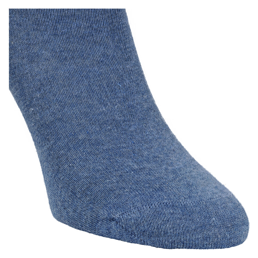 Komfortsocken ohne Gummi-Druck jeansblaumelange - 6
