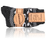 Socken mit Wolle Norweger-Country-Style-Mix - 22
