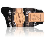 Socken mit Wolle Norweger-Country-Style-Mix - 23