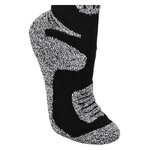 Thermo Ski-Snowboard-Kniestrümpfe mit Wolle schwarz - 4