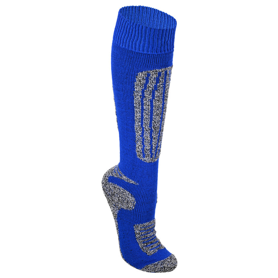 Thermo Ski-Snowboard-Kniestrümpfe mit Wolle blau - 4