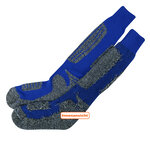 Thermo Ski-Snowboard-Kniestrümpfe mit Wolle blau - 7