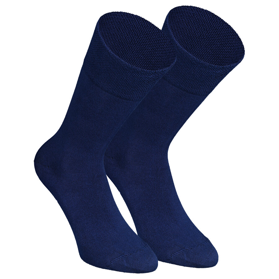 Bambus Socken marine-blau