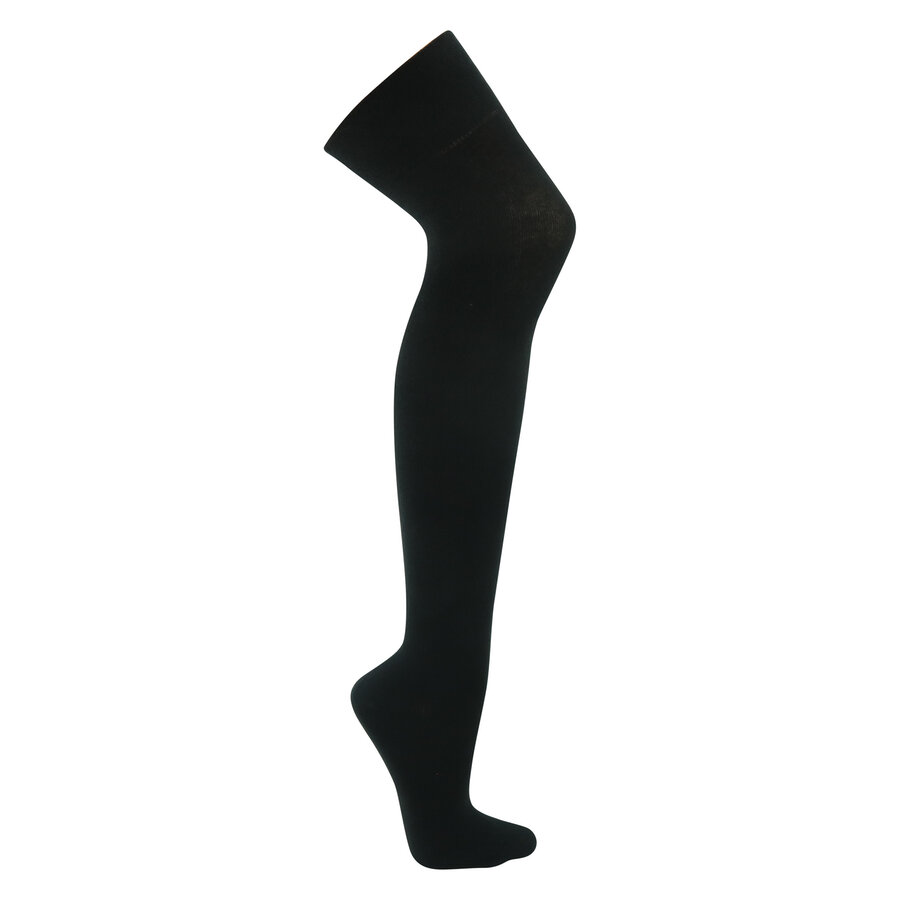 Overknees Strümpfe schwarz