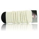Beinstulpen Armstulpen mit Wolle Grobstrick - 2