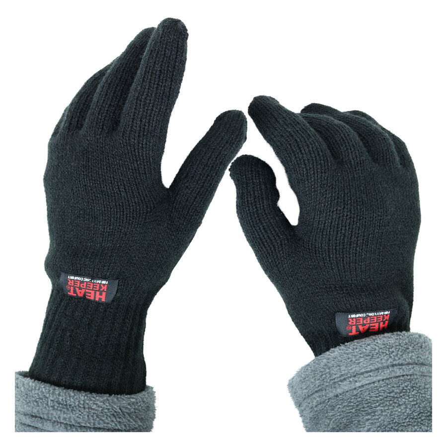 Thermo-Handschuhe Tog Rating 1.9 Heat Keeper schwarz
