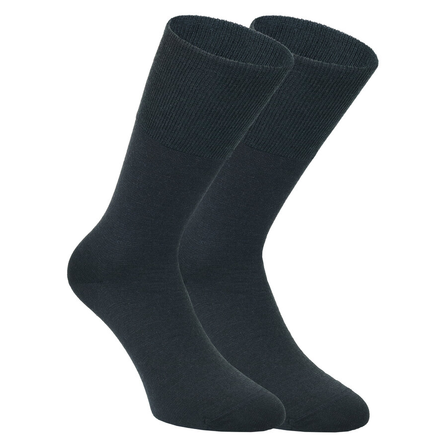 Business Socken Merino-Wolle Made in Germany schwarz
