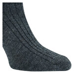 Alpaka-Wolle Umschlagsocken anthrazit-grau - 9